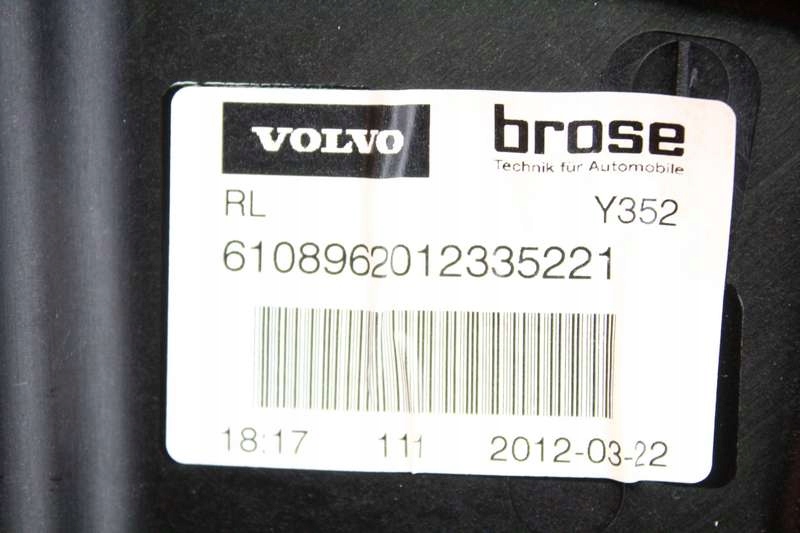 фото №5, Подъемник стекло левый задняя 30784312 volvo v60 1 i 10-13