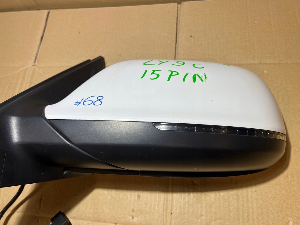 фото №9, Audi q5 8r дзеркало ліва 15 pin ly9c фотохромний