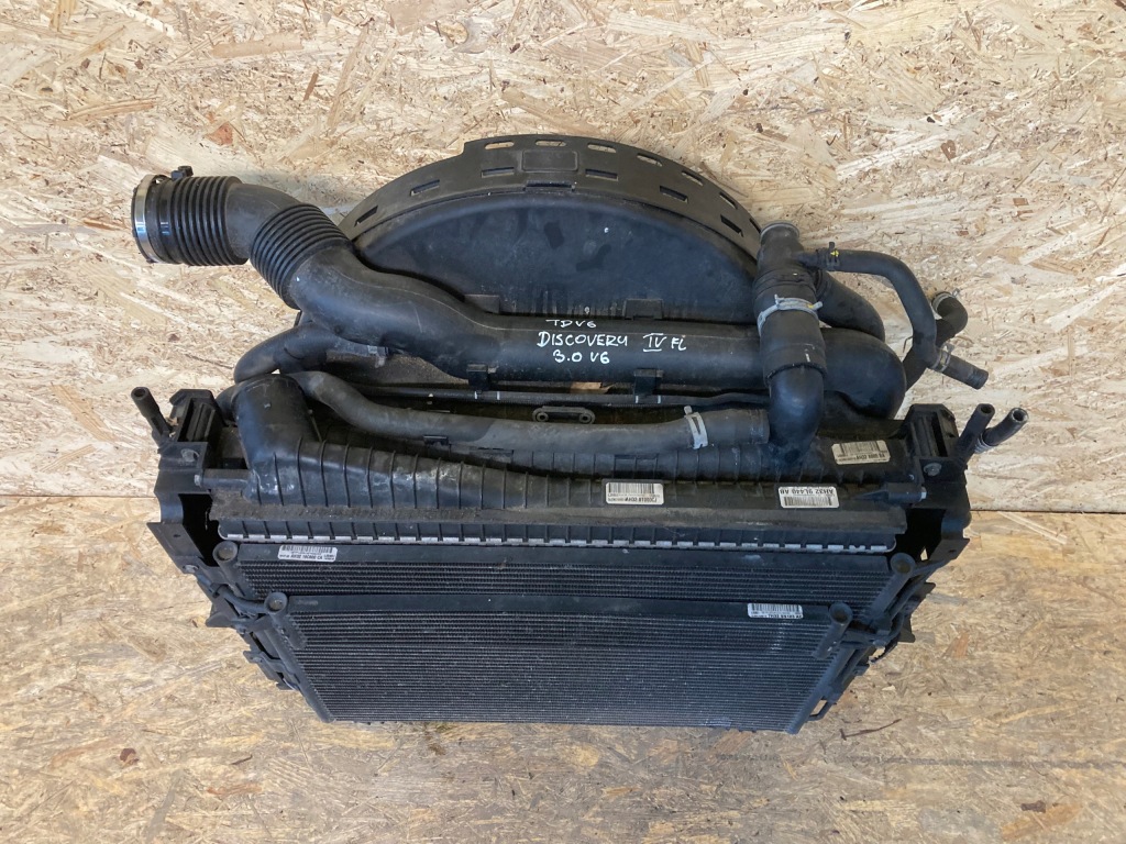 фото №2, Радиатор комплект land rover discovery iv lift 3.0