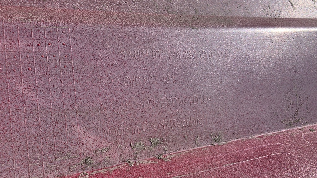 фото №11, Бампер задній задня skoda fabia iii хетчбек lift