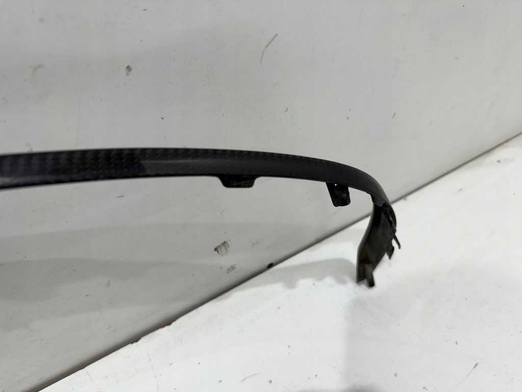 фото №8, Audi s8 d4 lift задня молдинг дифузор карбон спойлер oryg !