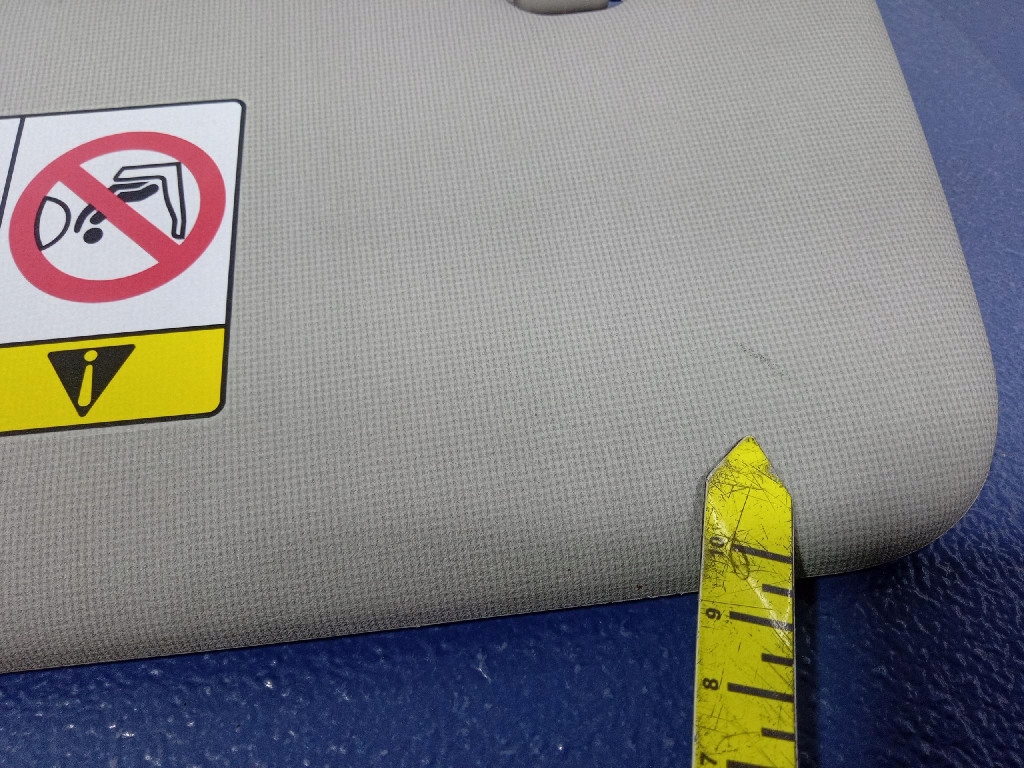 фото №5, Kia picanto ii козырёк защита солнцезащитная правая