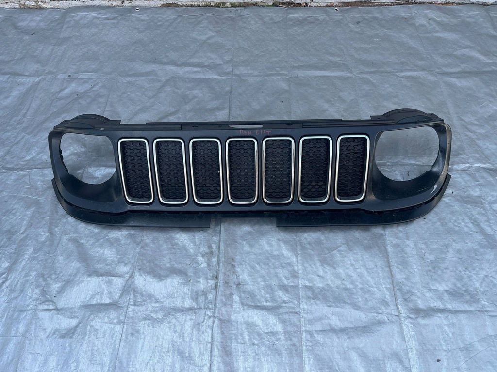 фото №3, Jeep renegade lift 2018- решётка радиатора решётка радиатора бампера