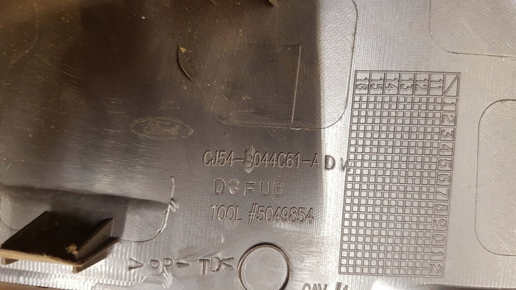 фото №3, Защита панели консоли 2szt пара ford escape iii