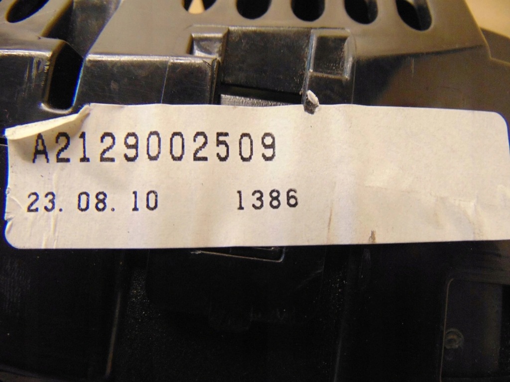 фото №12, Лічильник приладова панель mercedes w212 2.2 a2129002509 europa