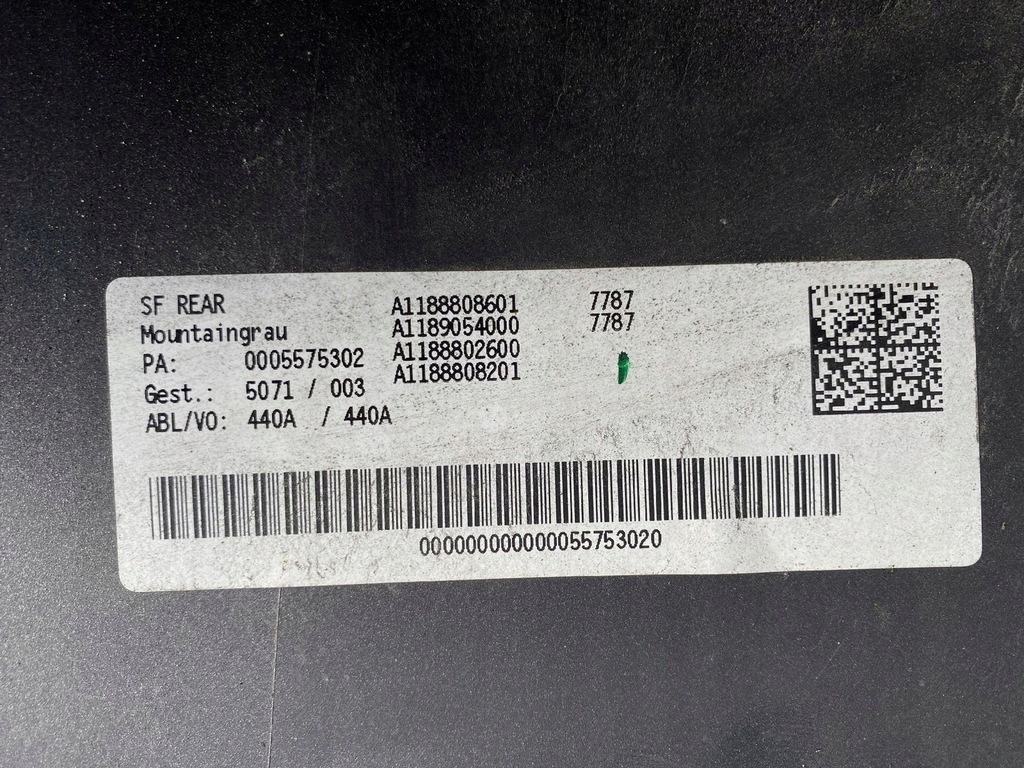 фото №8, Mercedes cla w118 бампер задня відбивачі a1188808201