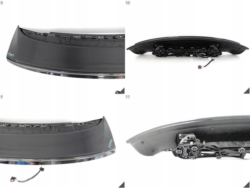 фото №9, Porsche cayenne 9y3 coupe крышка багажника механизм привод спойлер спойлер крыло задняя