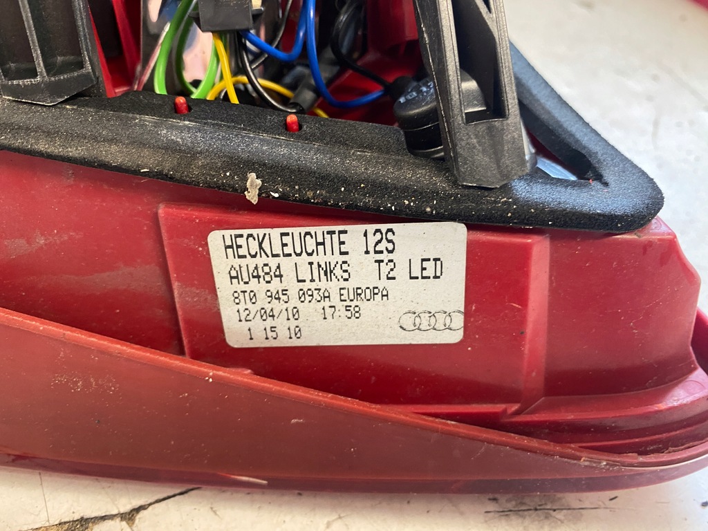 фото №8, Audi a5 8t sportback лампы задняя led комплект