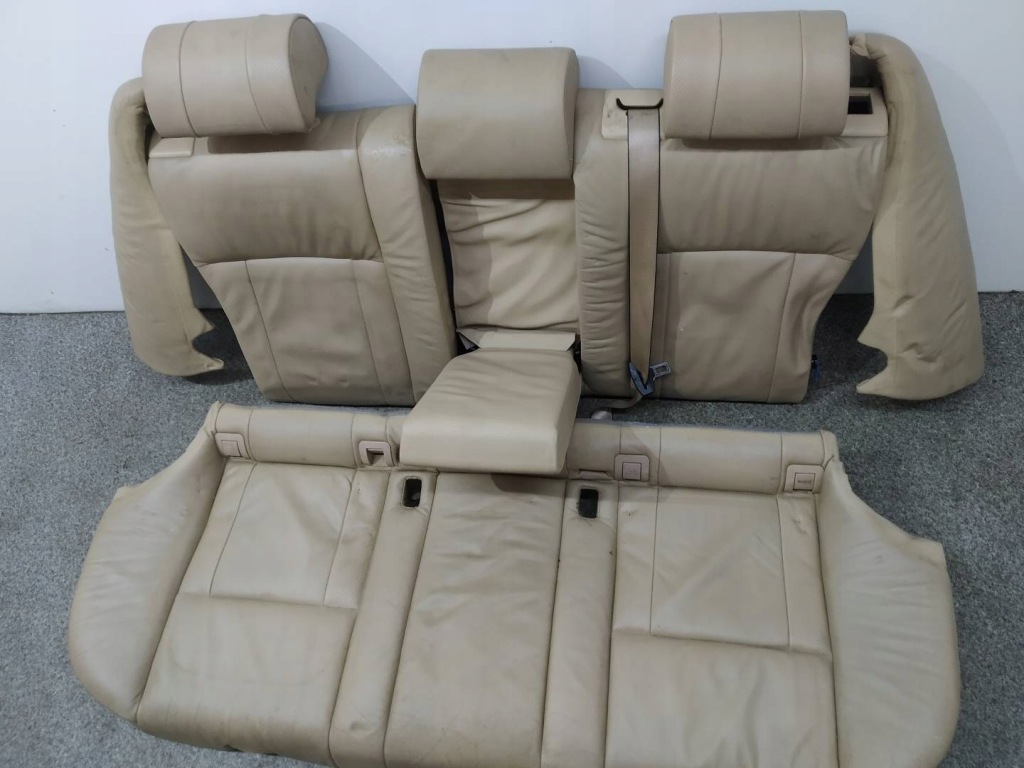 фото №9, Сиденья заднее сиденье kombi светлая кожа комплект touring bmw seria 5 iv e39