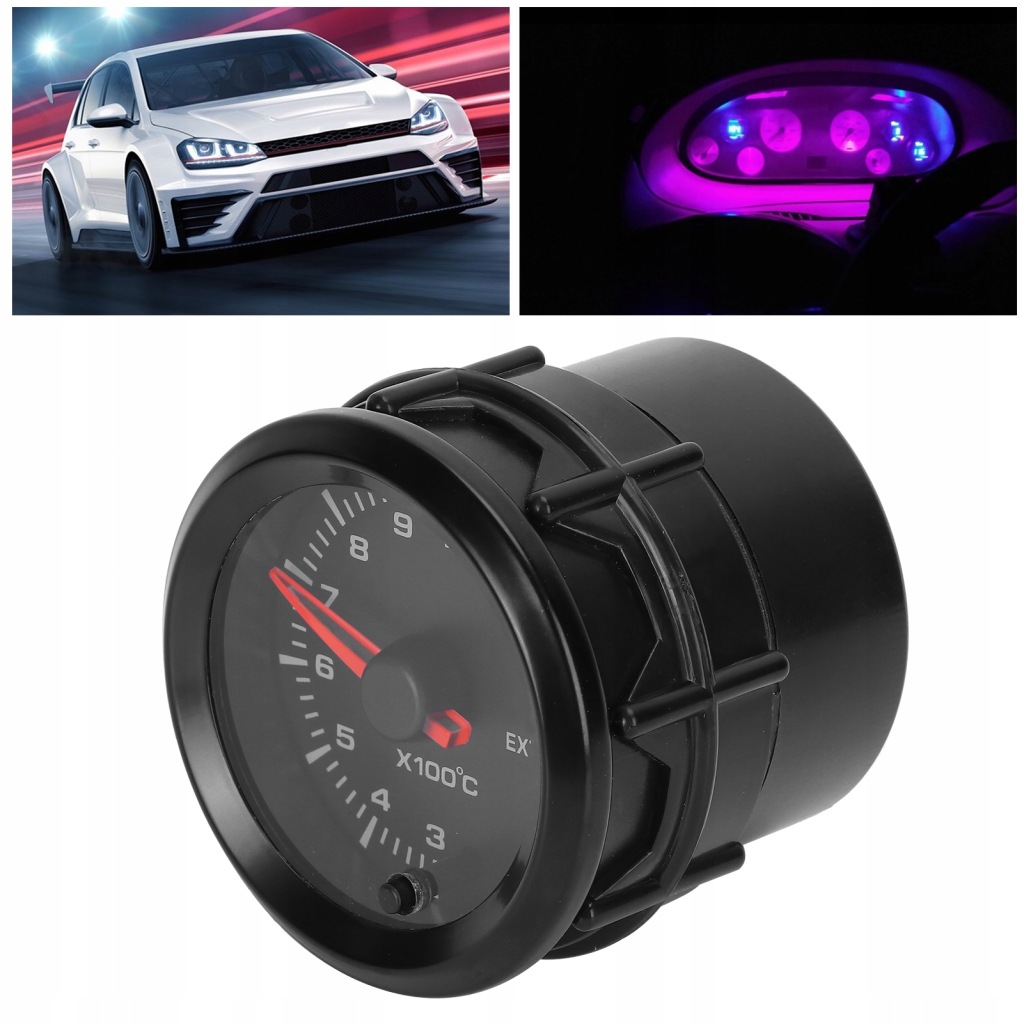 Вимірювач температури вихлопних газів 2 cale/52 mm 300-1300 Зі Шроту