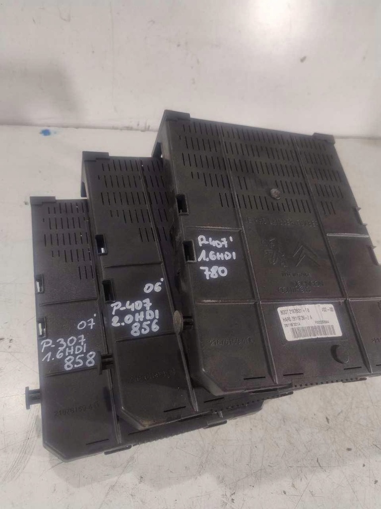 фото №5, Коробка предохранителей bsi peugeot 407 9663510580