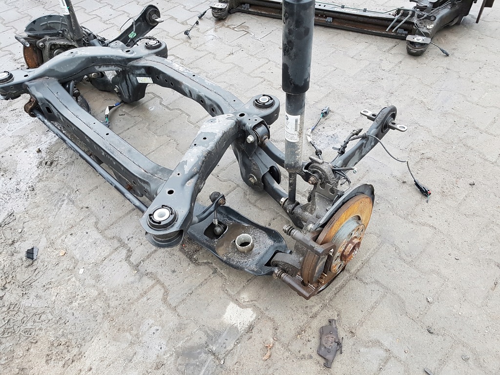 фото №5, Jeep cherokee kl 14-18r балка zawiaszenia задняя 2wd