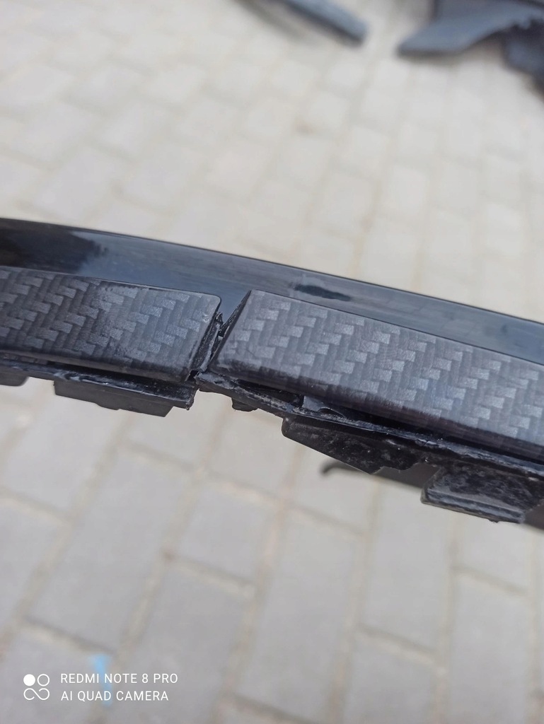 фото №8, Дифузор спойлер бампера задня audi a5 s5 b9 карбон