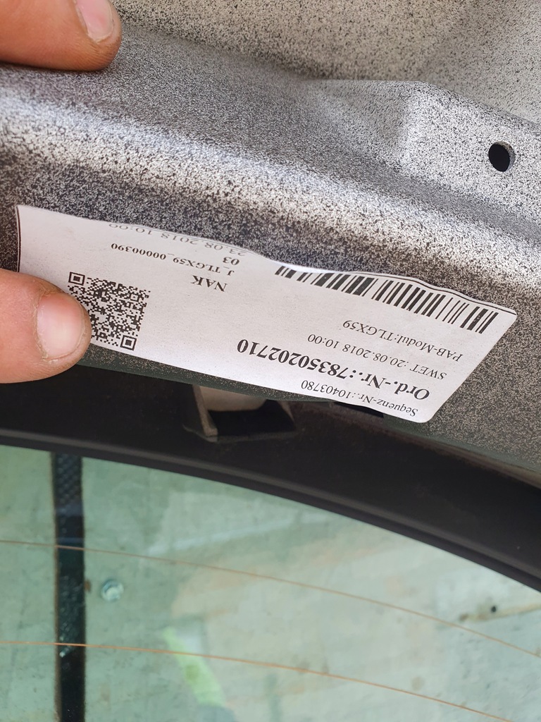 фото №7, Jaguar i-pace кришка багажника багажника задня задня