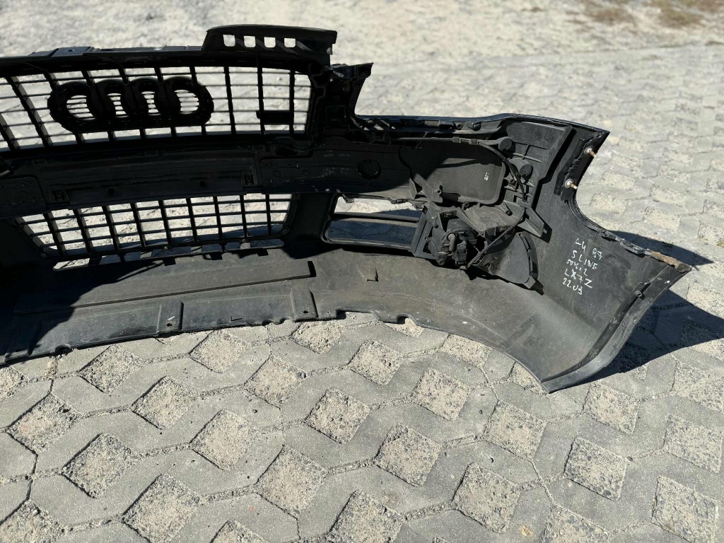 фото №6, Audi a4 b7 s-line бампер перед передний kompletny решётка радиатора хороший lx7z