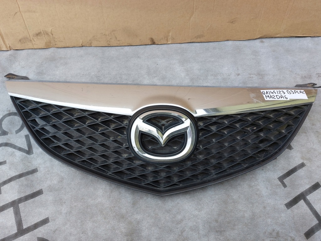 фото №7, Решётка радиатора решётка радиатора радиатора mazda 6