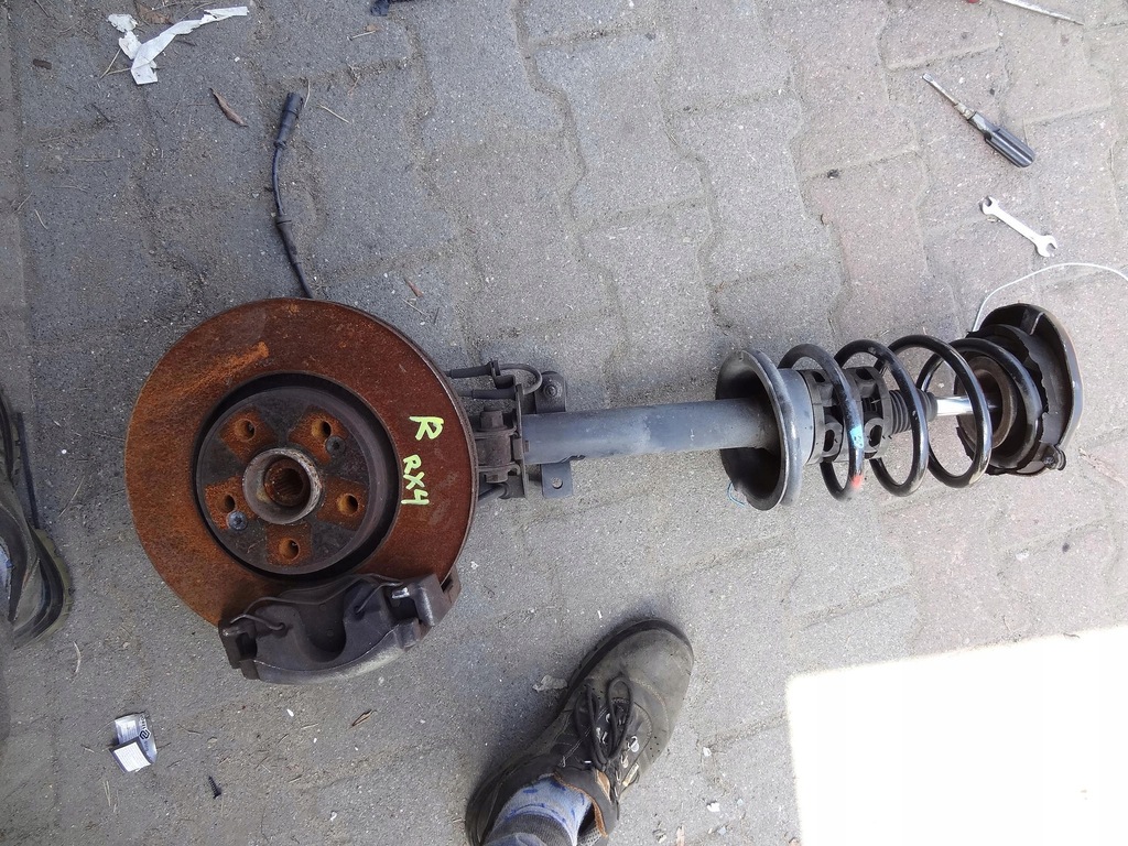 фото №2, Mcperson амортизатор пружина правый перед renault scenic i rx4