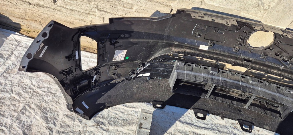 фото №9, Volvo ex90 24- бампер перед + жалюзі + правий drl led повний org