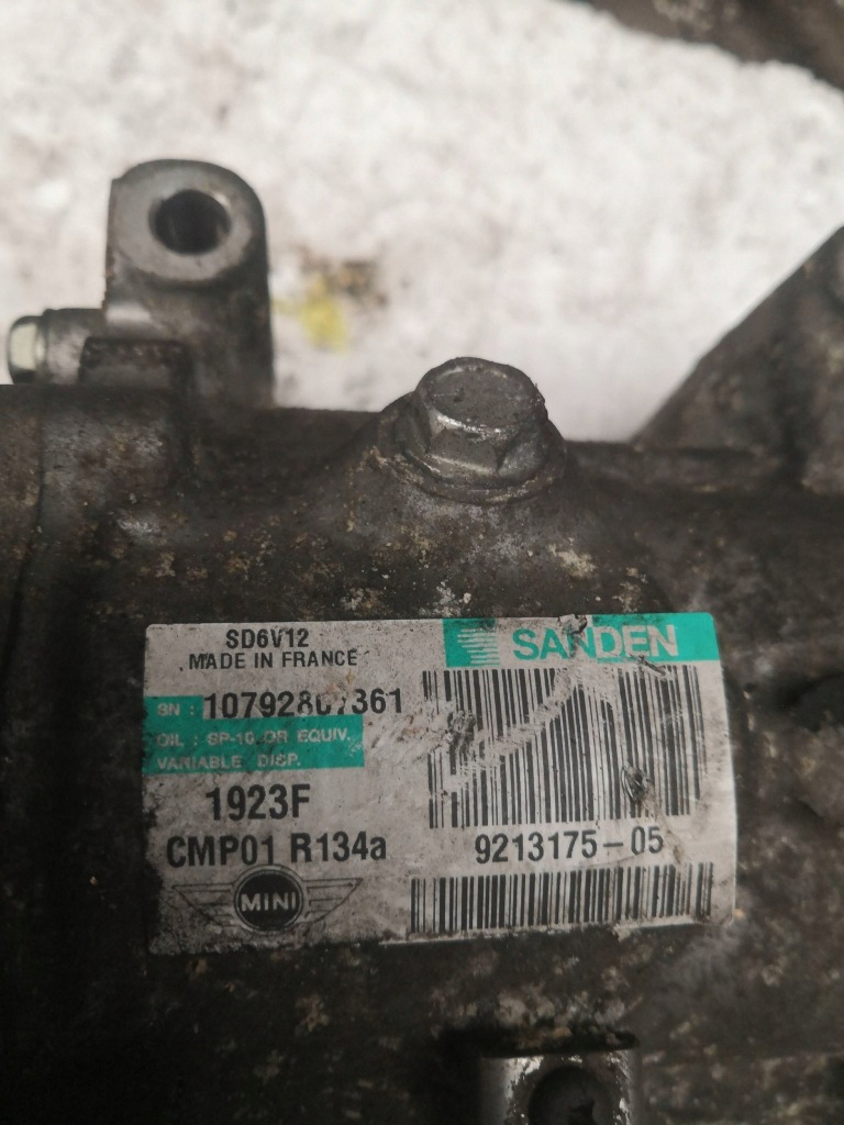 Компрессор кондиционера компрессор mini cooper r56 9213175 Доставка