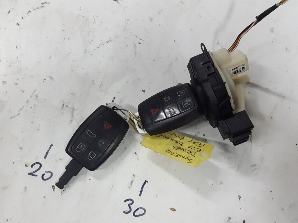 фото №1, Volvo c30 lift 10-12r замок зажигания ключи