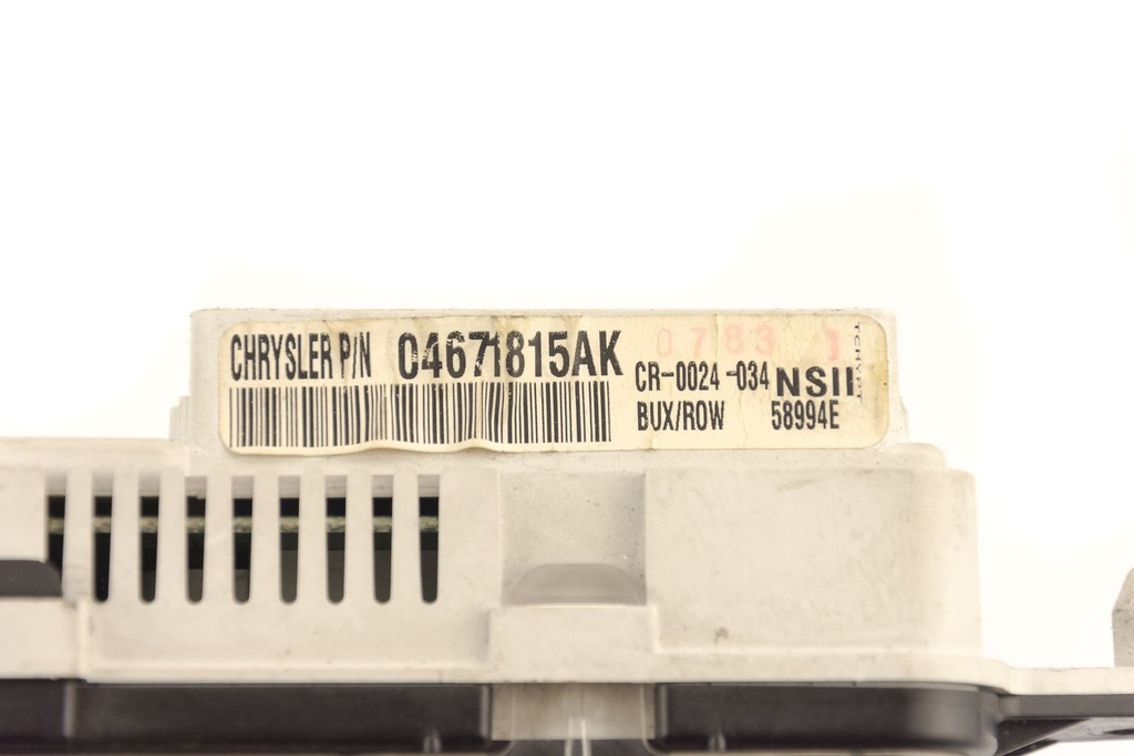 фото №5, Chrysler pt cruiser 2.2 crd счетчик приборы