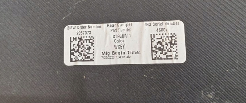 фото №8, Bmw xm x8 g09 бампер задня задній оригінальний