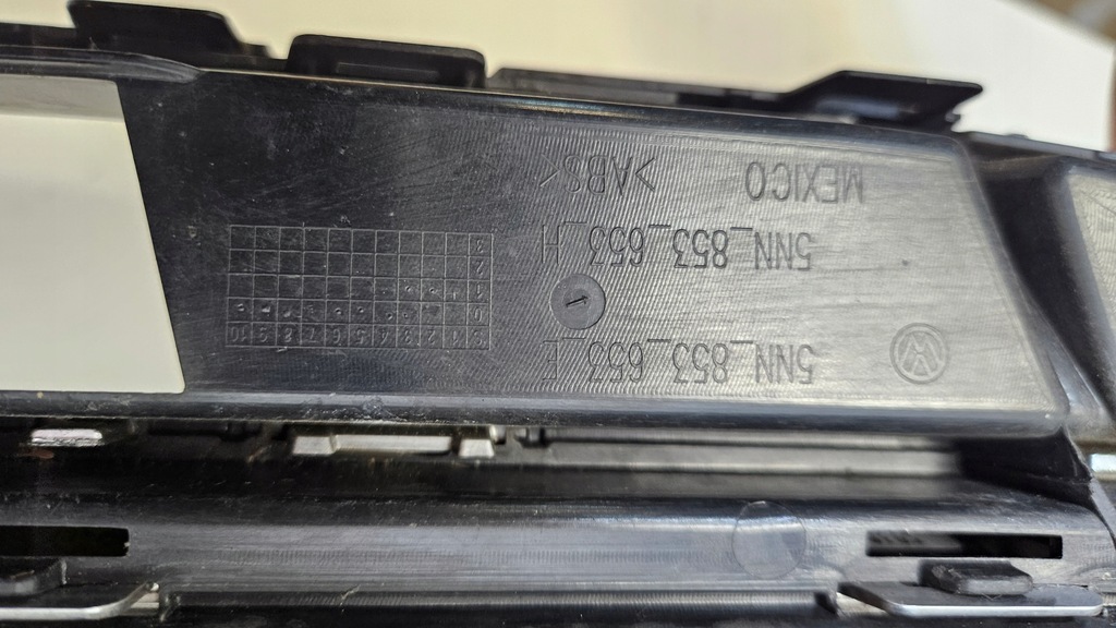 фото №12, Решётка радиатора решётка радиатора радиатора vw tiguan ii lift r-line allspace 5nn 5nn853653