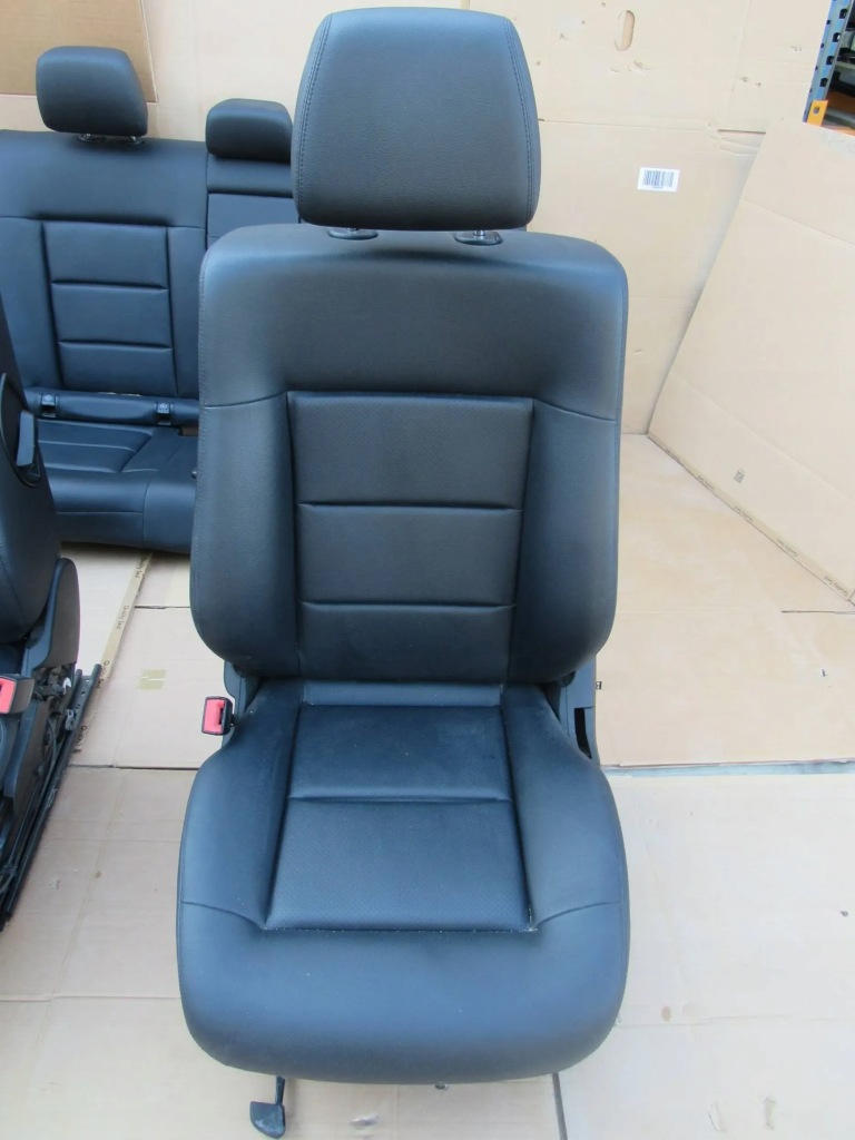 Mercedes e w212 212 сидіння заднє сидіння обшивки салон комплект шкіра Недорого