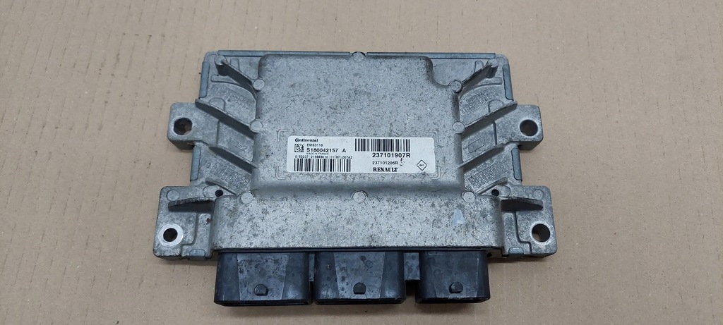 фото №1, Блок керування бортовий комп'ютер двигуна renault clio iii
