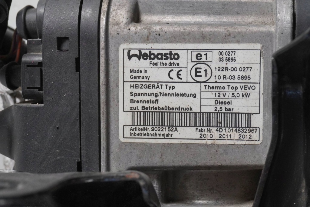 Обогреватель стояночный webasto vw caddy 1k0815065ar 9022152a Доставка