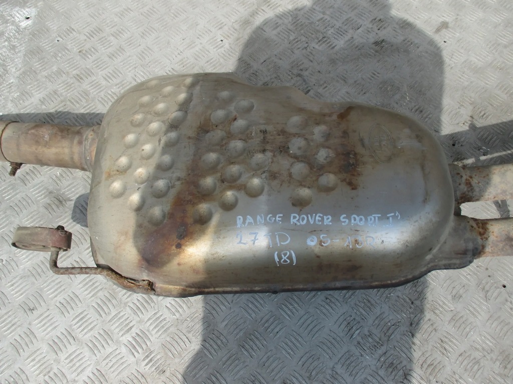 фото №7, Выхлоп гаситель land rover range rover sport i 05-13 2.7 td