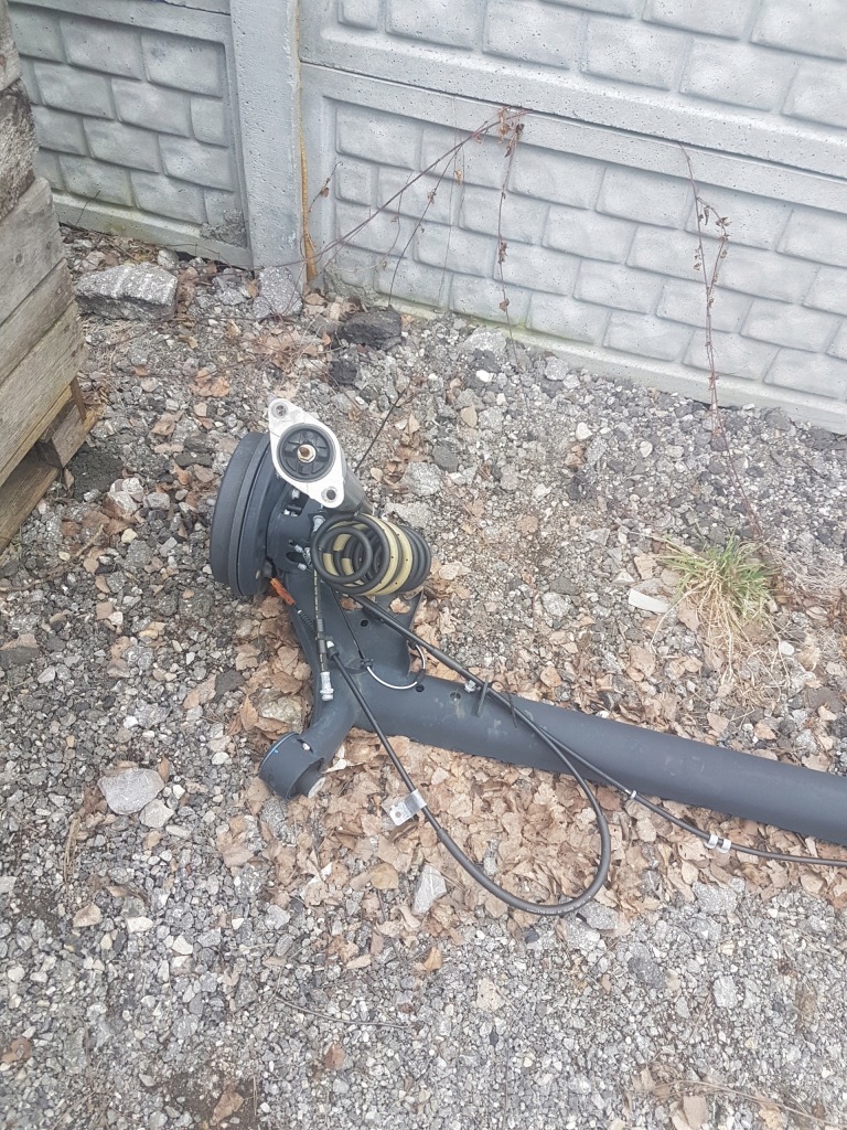 фото №3, Ford courier tourneo oś задняя балка подвеска