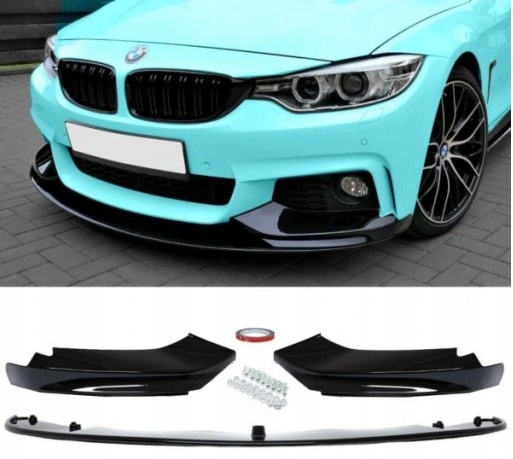 фото №14, Накладка бампера спліттер bmw f32 f33 f36 блиск