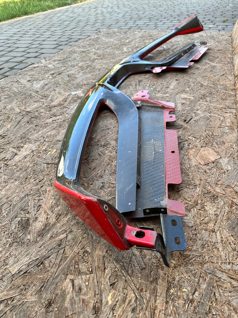 фото №13, Ferrari 488 gtb спойлер бампера передний карбон