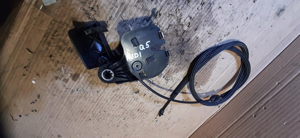 фото №6, Ручка кронштейн відкривання капот трос q5 8r 8r18236