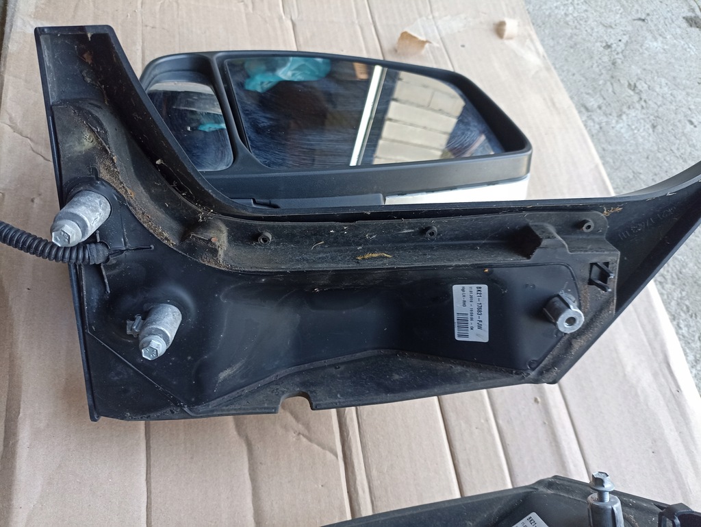 фото №9, Зеркало наружное правое левая перед 8 pin ford transit custom 16 r.