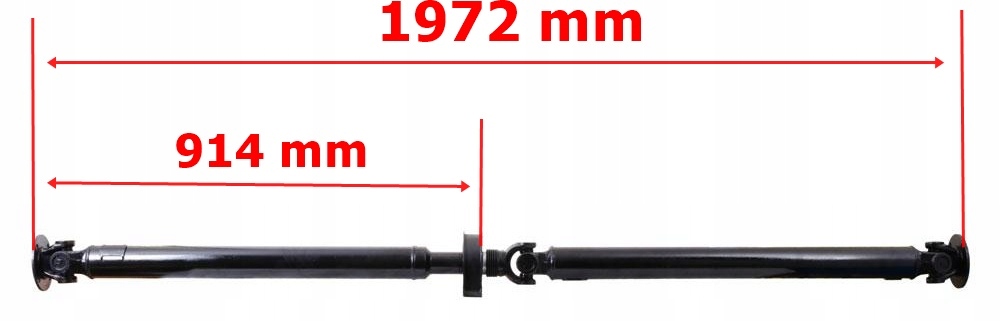 фото №1, Wał привідний vw amarok 2.0 tdi задня