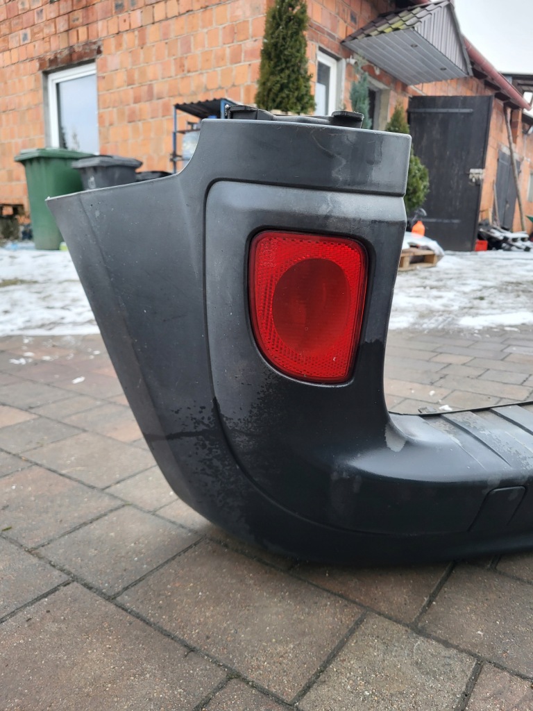 фото №3, Бампер задний czarna структура renault kangoo ii lift iii 13-