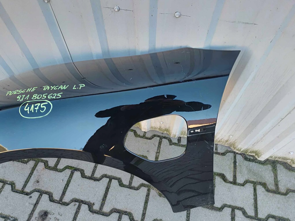 фото №6, Porsche taycan 9j1 крыло левый перед передний 4175