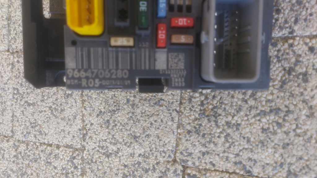 фото №2, Skrzynka-moduł bsm r05-citroen;peugeot 964706280