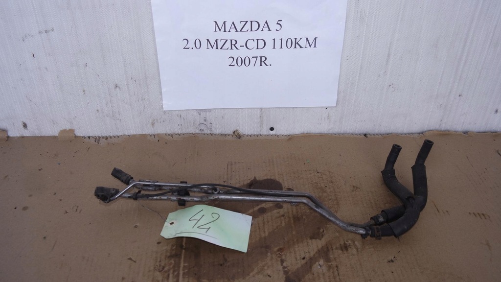 фото №1, Wąż трубка wody mazda 5 i 2.0 mzr-cd
