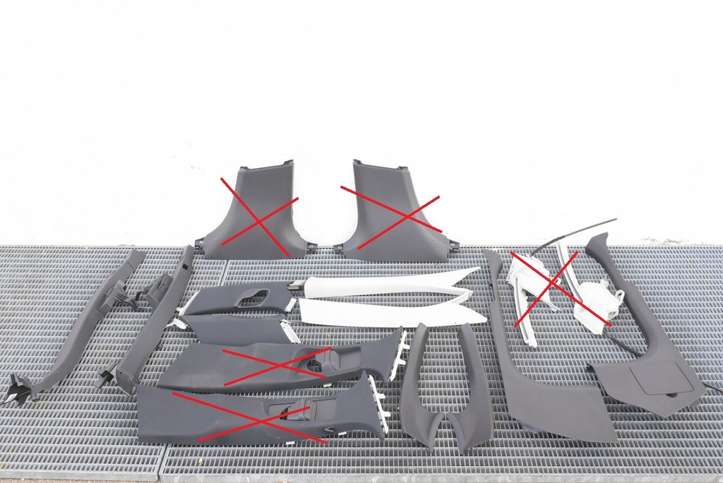 фото №15, Mercedes w213 kombi захист обшивка стійка поріг ліва права перед задня