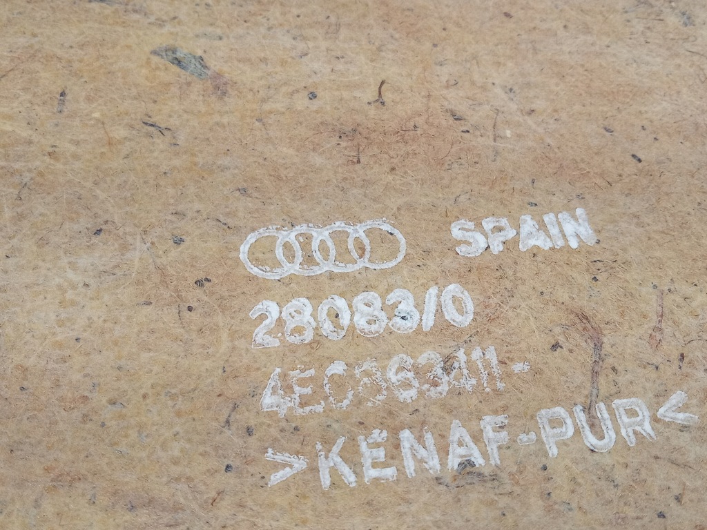 фото №5, Audi a8 d3 полка багажника бежевая 4e0863411dg