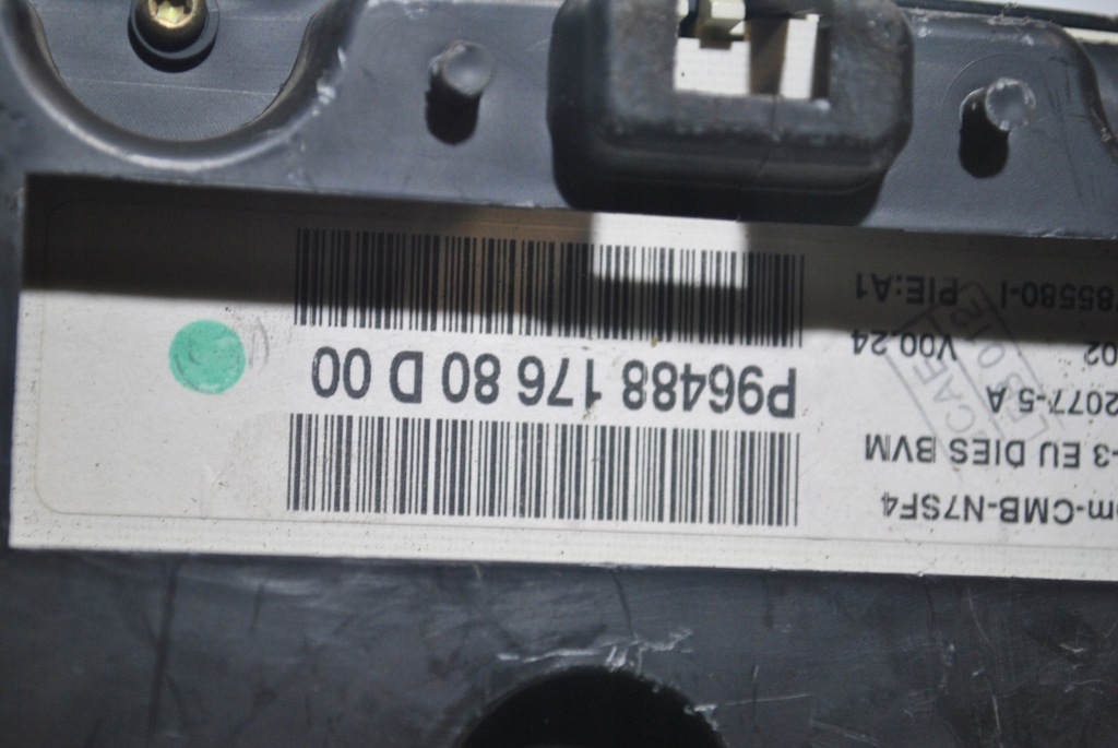 фото №6, Лічильник прилади citroen xsara ii 2.0hdi 9648817680d