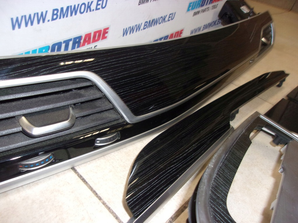 фото №6, Bmw 7 g11 молдинг накладки декоративні консолі двері