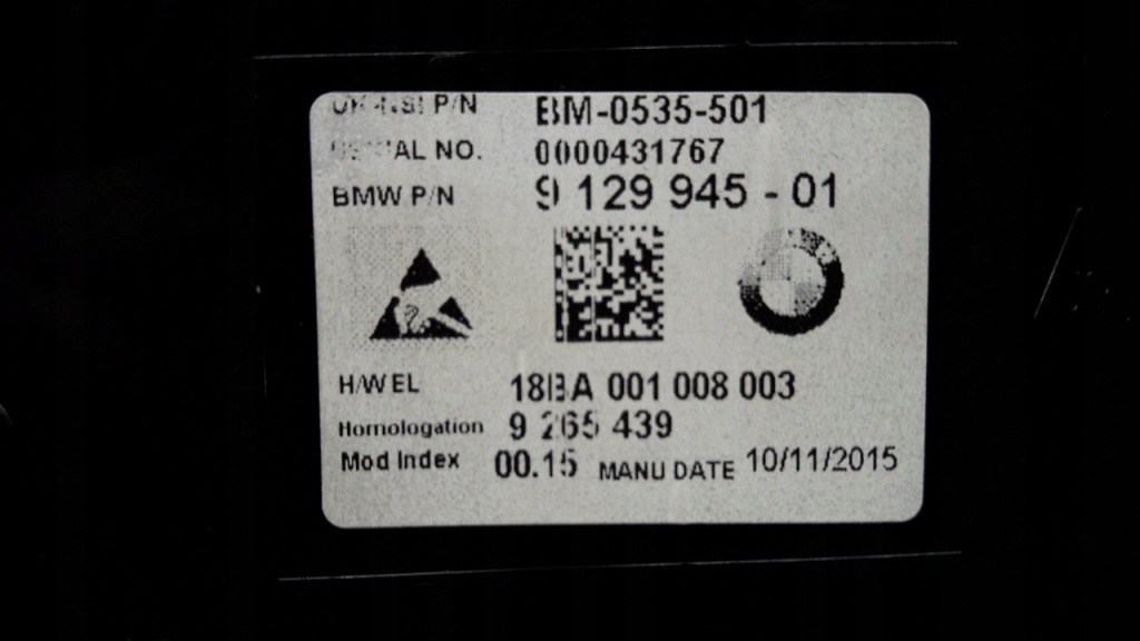 9129945 лічильник приладова панель mini 2015 1.5 бензин Ціна