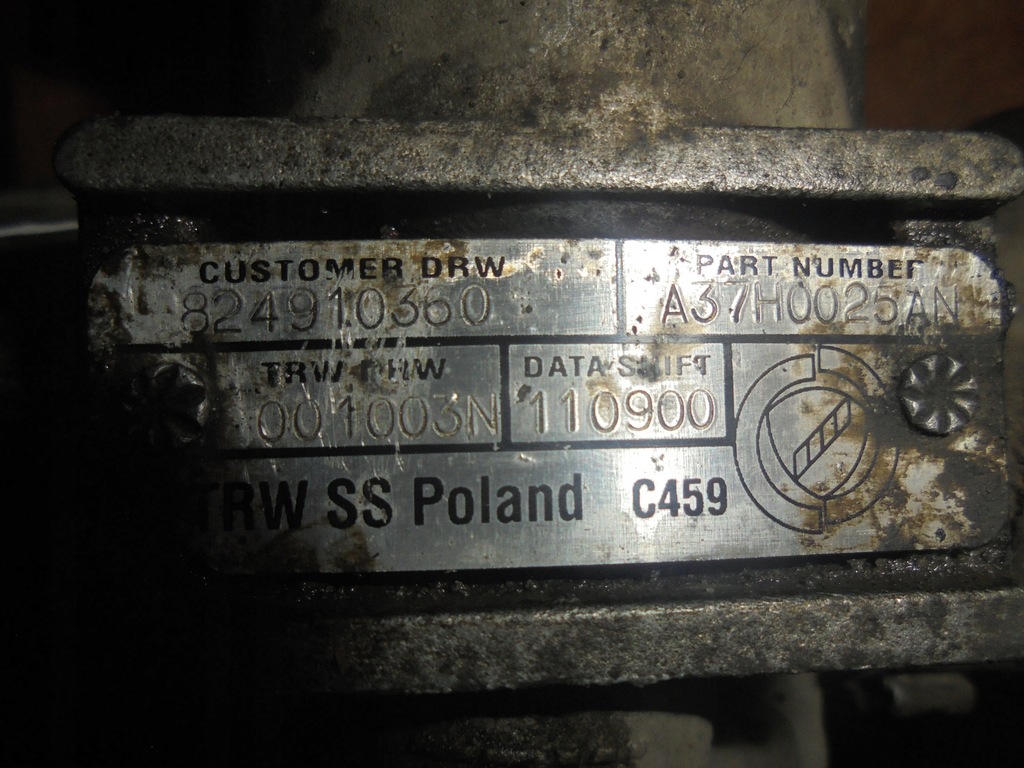 фото №6, Трансмісія рейка рульова fiat siena 1.2b 00'