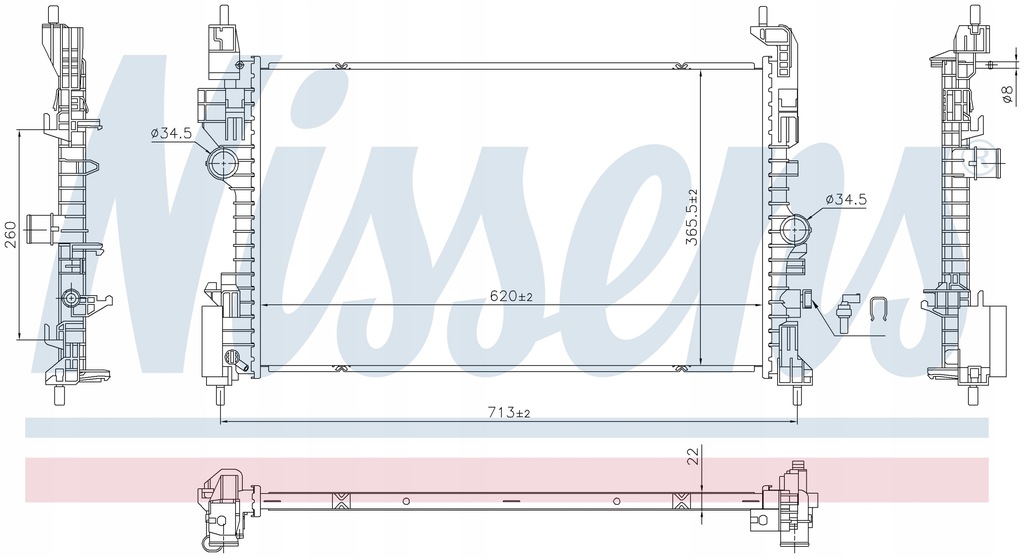 фото №1, Радіатор opel adam corsa 2015 39059781 nowa!