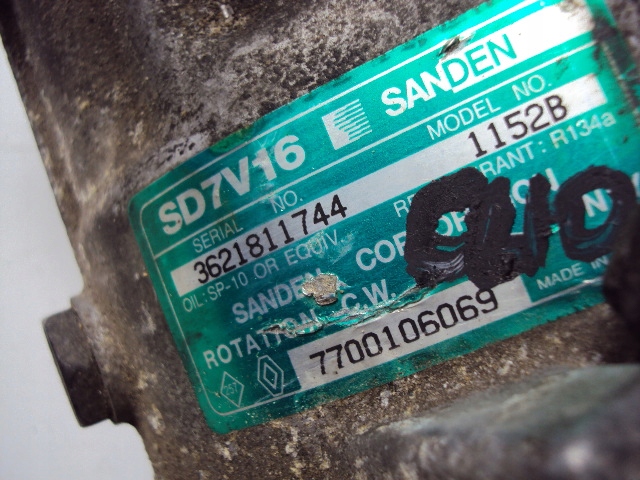 фото №5, Компрессор компрессор кондиционера renault clio ii