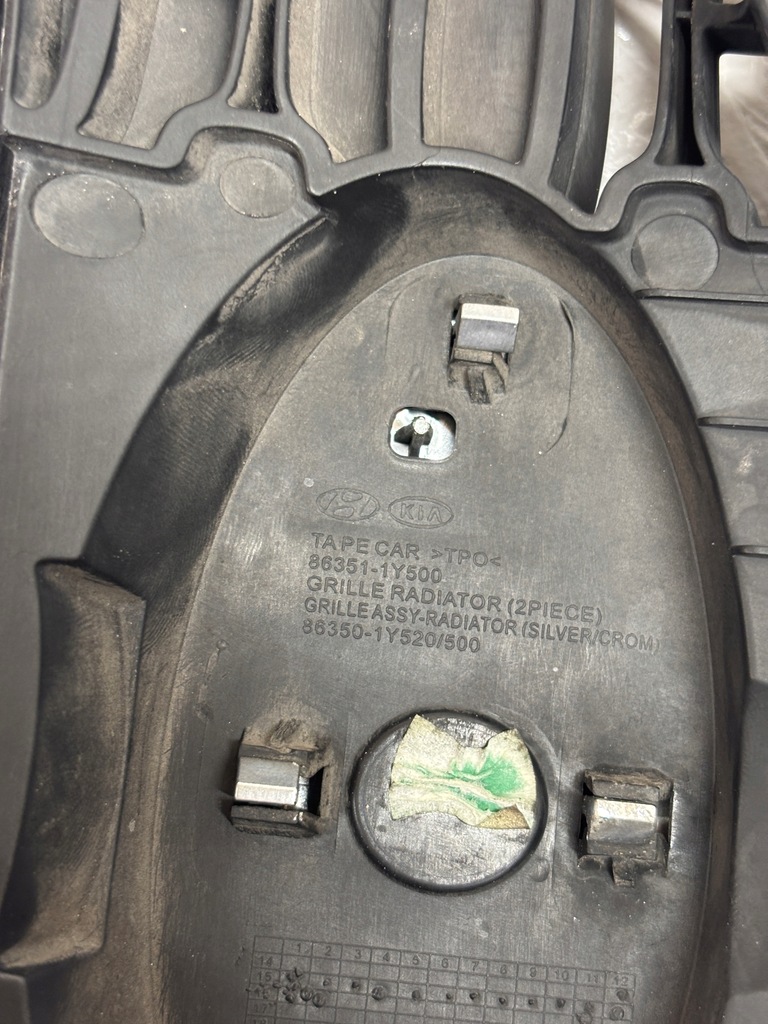 фото №12, Kia picanto ii lift 15- решітка радіатора решітка радіатора 86351-1y500 wys 24h